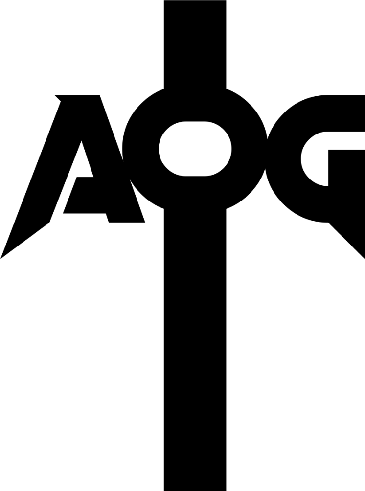 AOG cross monogram