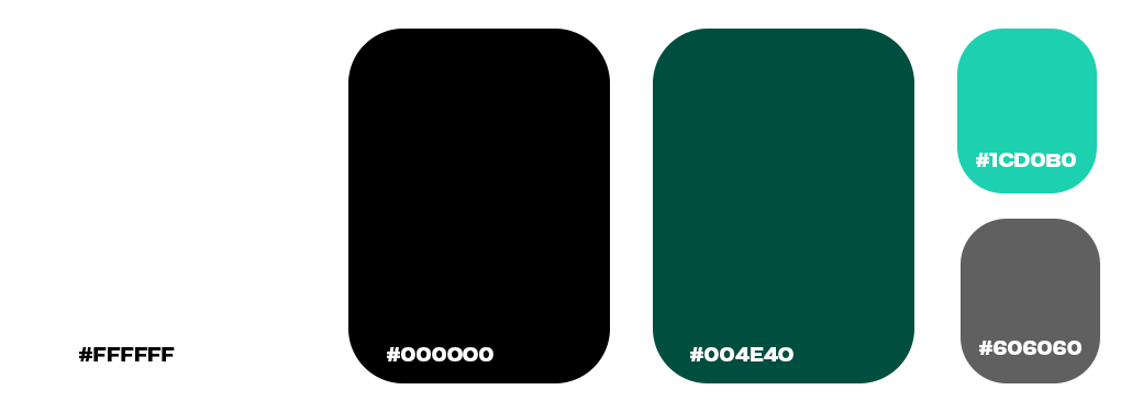 Athletes of God color palette
