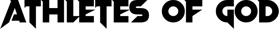 Athletes of God wordmark